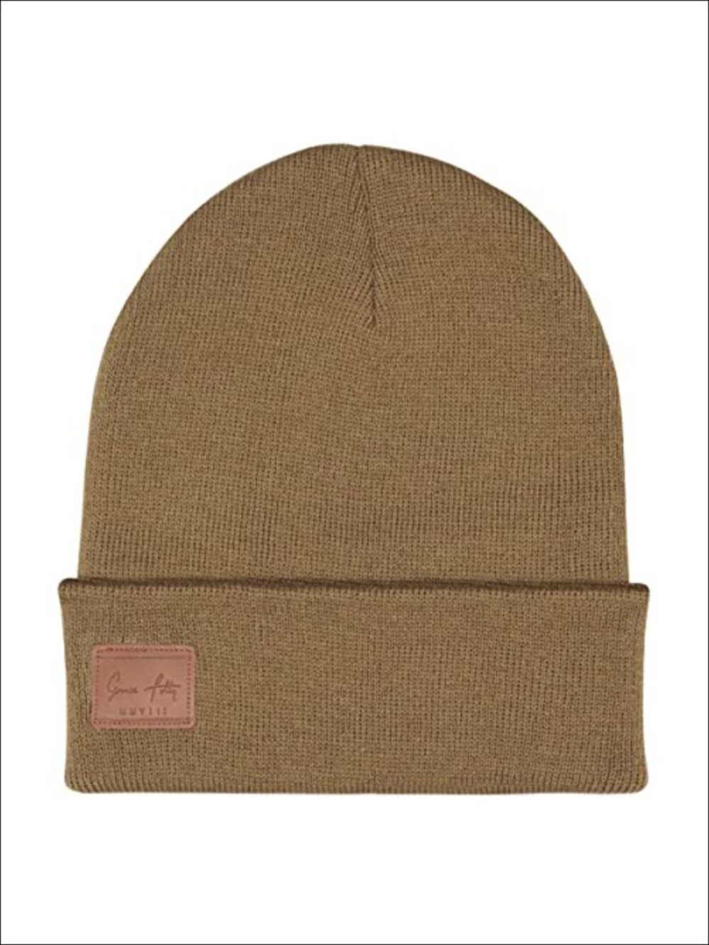 Grace Folly Fold Up Beanie Cuffed Acrylic Hat